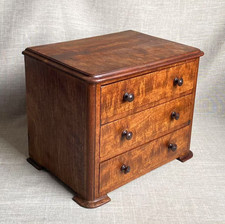 Antique c1850 Miniature Walnut