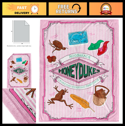 Harry potter honeydukes throw - potter,