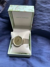 Laura Ashley Womens Watch Has New Battery Gold-tone Quartz LA31043YG Ladies