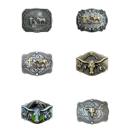 Creatively bull skull - creatively, buckle