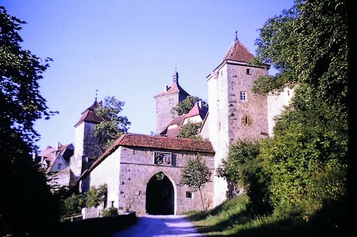 Vintage 35mm slides rothenburg - vintage,