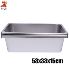 6 Pack Steam Table Pans Full