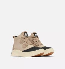 Sorel Women's Out N About IV Classic Waterproof Boots Omega Taupe, Black NEW