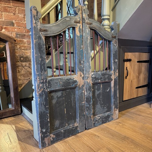 Pair vintage wooden gates - gates,