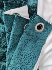NEXT Luxe Chenille Velvet Teal