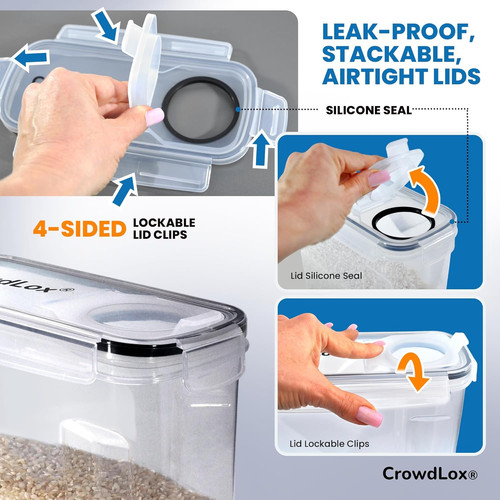 Crowdlox cereal storage - crowdlox,