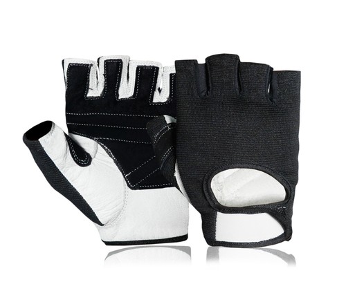 Weight lifting padded leather - weight,