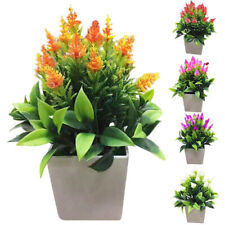 Artificial Faux Plants Tree In Pot Garden Home Indoor Outdoor Office Decoration