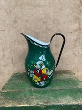 Rustic Green Enamel Painted