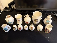 W H GOSS Crested China Bundle