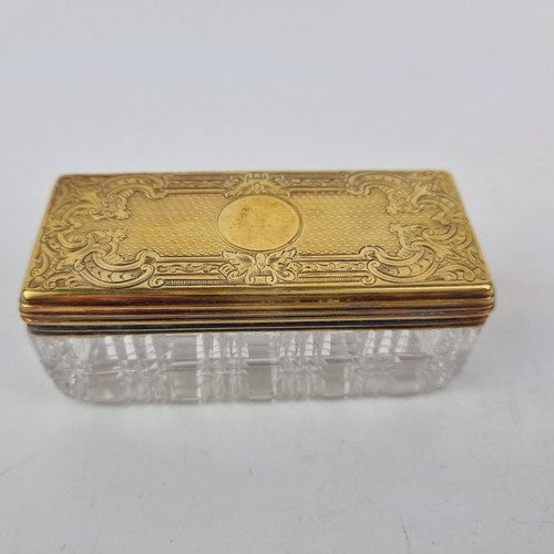 Antique silver gilt topped - silver,