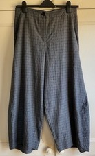 Oska Grey Check Balloon Leg