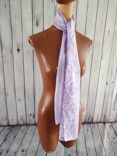 Tie rack art silk scarf - tie,