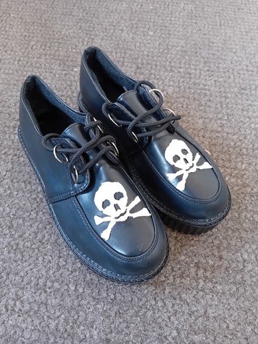 Creeper skull shoes cult - skull,