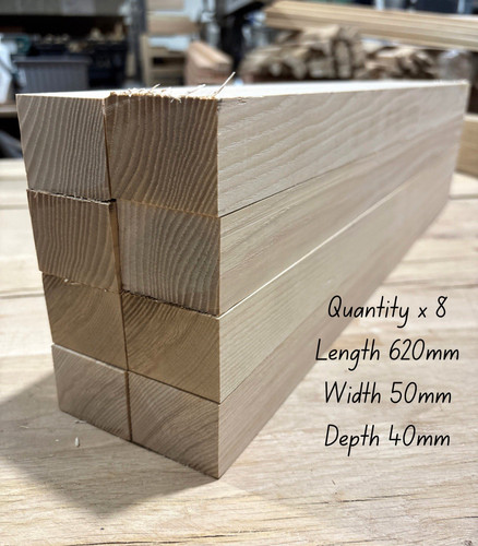 Planed ash offcuts craft - planed,