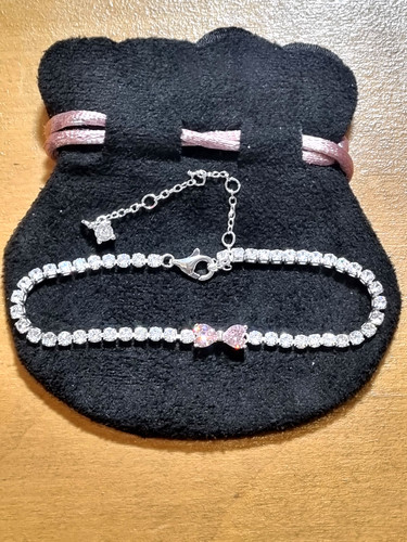 Pandora sparkling pink - pink, heart