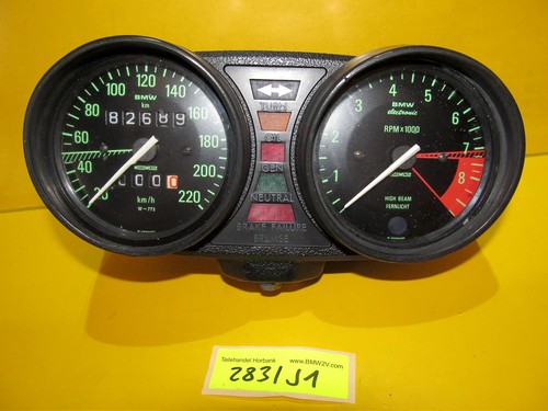 Bmw r80 r75 - bmw, instrument