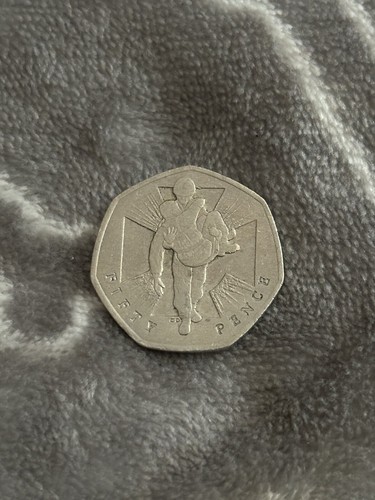 Wounded soldier 50p - 50p, 2006
