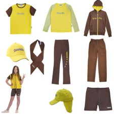 Brownies Girlguiding Uniform Long T shirt Leggings Trousers Shorts Cap Hoodie
