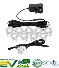 Set of 10 x 30mm IP44 WHITE