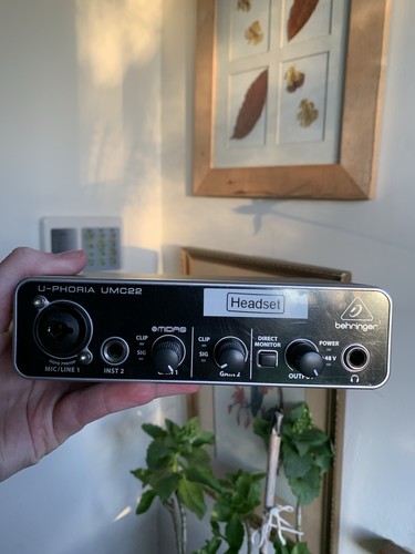Behringer umc22 phoria - umc22, usb