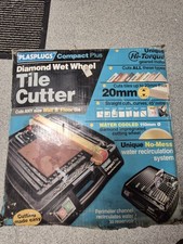 Plasplugs Compact Plus Electric Diamond Wet Wheel Tile Cutter