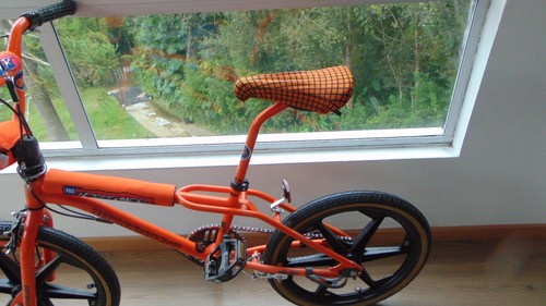 Bmx bicycle seat cover - bicycle, vintage
