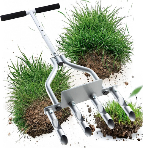 Manual lawn aerator - manual,