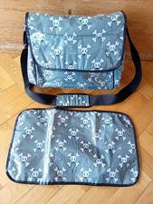 Paul Frank Julius Skull & Cross Bones Shoulder Messenger Bag And (Sitting) Mat