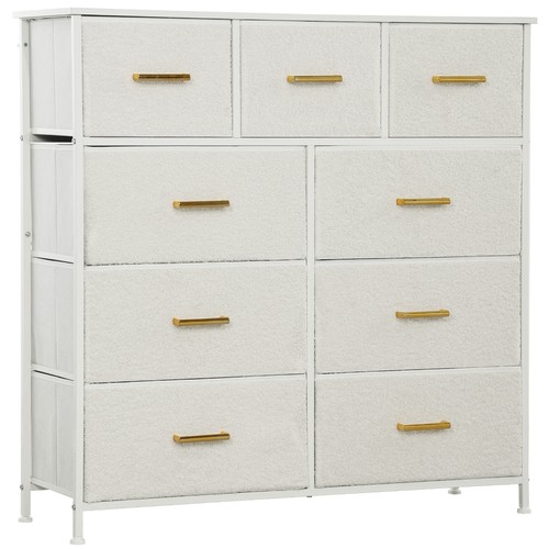 Homcom chest drawers - drawers, 9