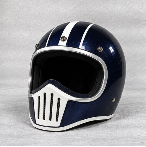 Vintage blue cafe racer - blue,