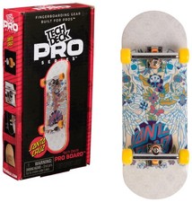 Santa Cruz Pro Series Finger Board with Storage Display Built for Pros Authe...