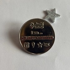 Merlin London Eye Guest Obsessed Staff Pin Badge