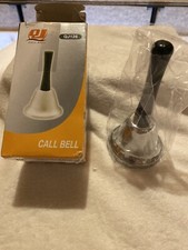 Silver Metal Tea Hand Bell