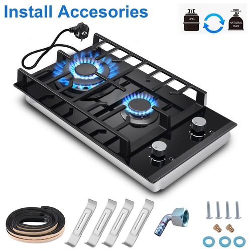 30cm gas hob - hob, burners