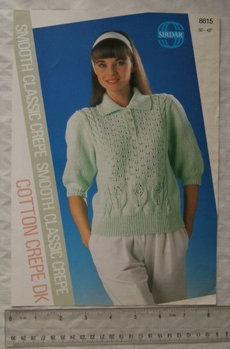 Vintage sirdar 8615 top - 8615,