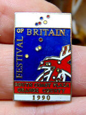 Festival of Britain 1990 / South Coast Plaza Orange County U.S.A. Pin Badge