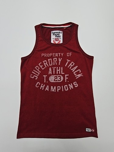 Superdry boys tank top red - boys,