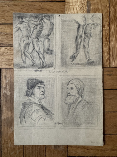 Vintage 1930s drawing - 1930s,