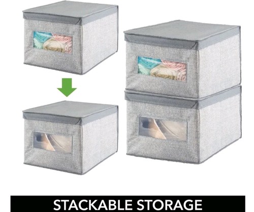 Grey storage boxes - boxes, mdesign