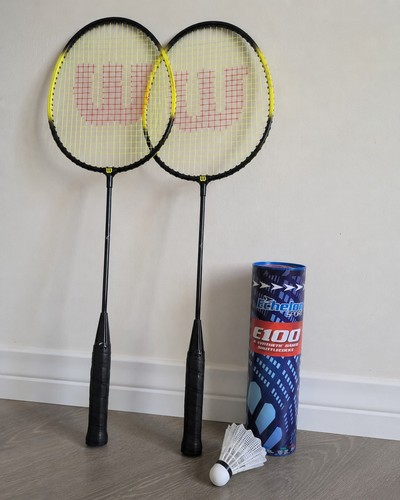 Wilson badminton rackets - 2x,