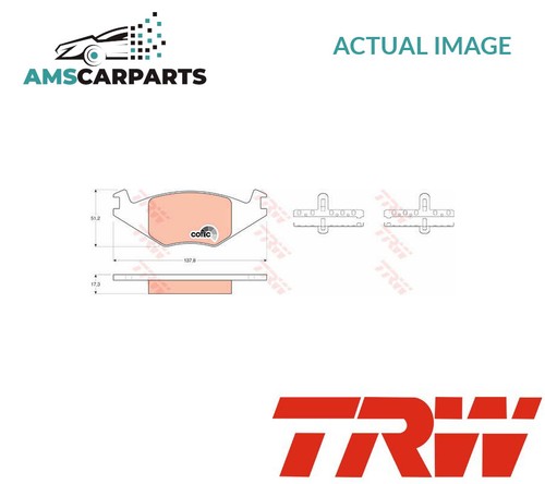 Brake pads set braking pad - brake,