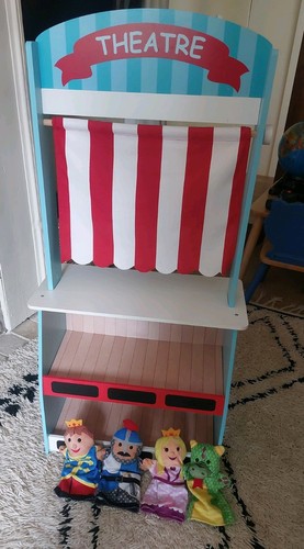Wooden puppet theatre shop - wooden,