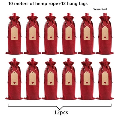 Wine bottle bags with - bottle,