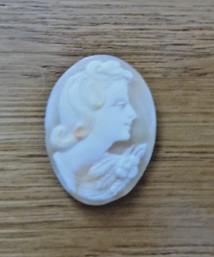 Vintage antique shell cameo - vintage,