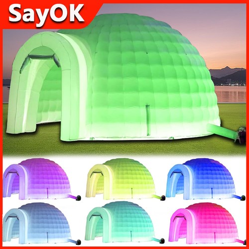 Inflatable igloo dome tent - igloo,