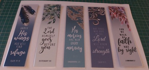 Bible verse bookmarks book - bible,
