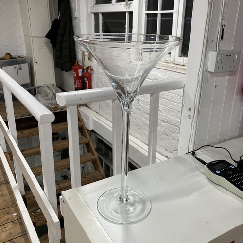 Large martini glass