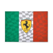 Scuderia Ferrari F1 Official Team Logo Italian Flag Red 140X100 CM 