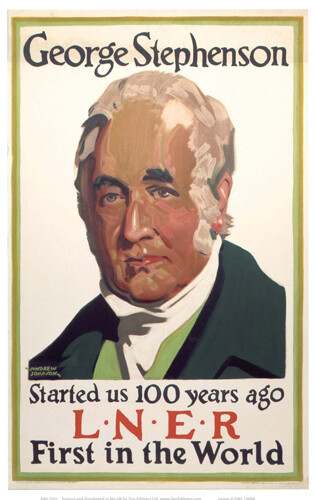 Vintage george stephenson - stephenson, lner